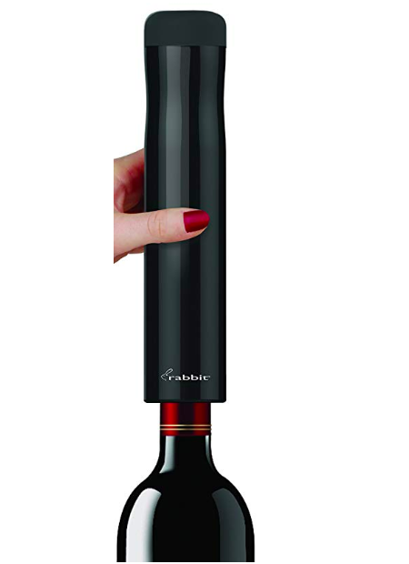 a useful wedding gift: an automatic electric corkscrew